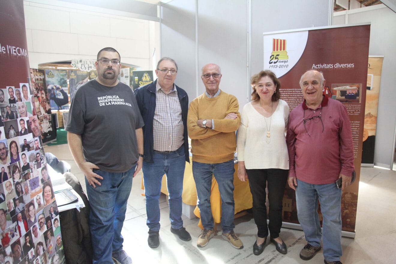 Puesto del Institut d'Estudis Comarcals de la Marina Alta en la VII Fira Marina ALta