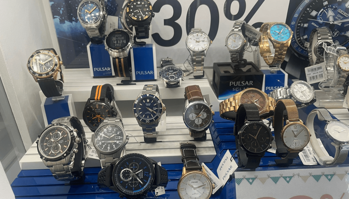 UN 30% para tus relojes de la serie Pulsar