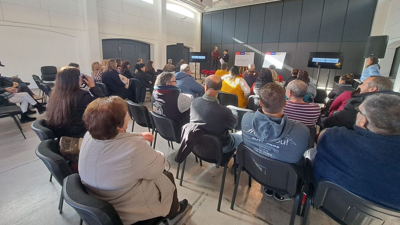Acto de clausura de los talles de ocupación en Ondara