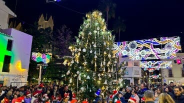 Árbol de Navidad en Benissa