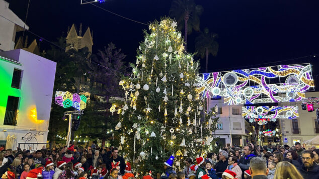 arbol de navidad en benissa