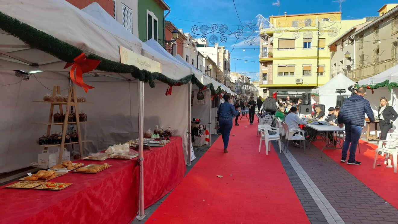 Comercios en el Mercat de Nadal del Verger 2023