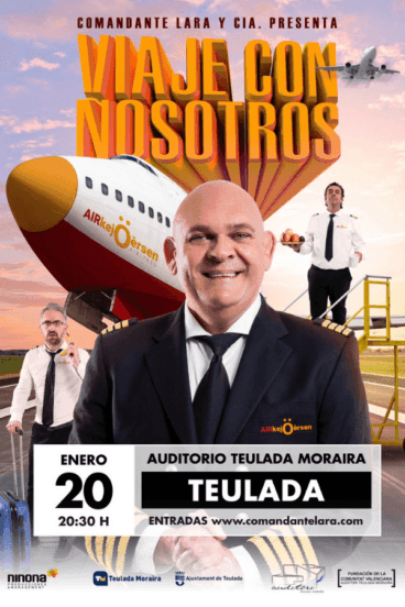 Disfruta de las carcajadas con  el Comandante Lara