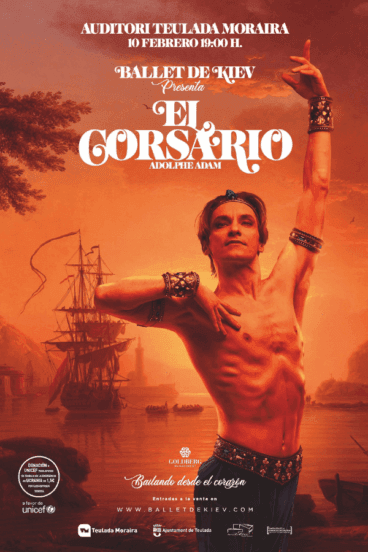 El Corsario llega a Auditori Teulada Moraira el 10 de febrero