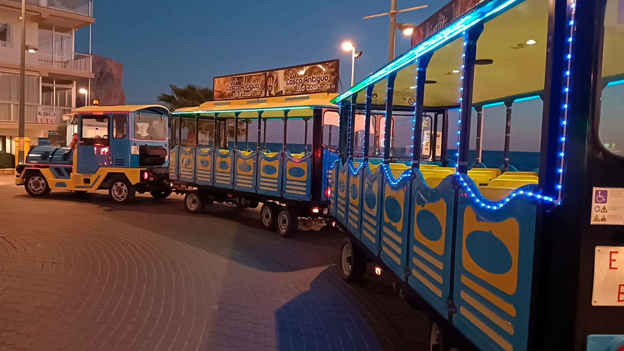 el trenet turistico de calp
