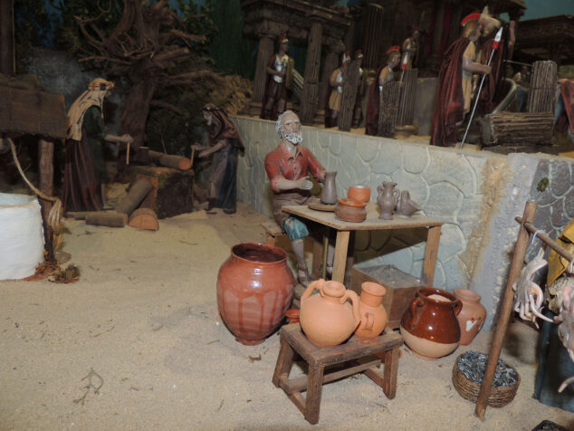 figuras de oficios tradicionales en el belen