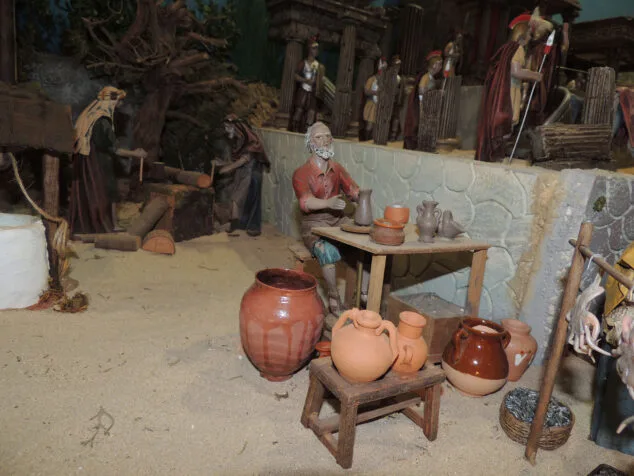 Belén monumental en El Verger: ubicación, horarios de visita e historia 23 figuras de oficios tradicionales en el belen
