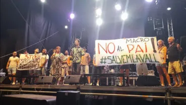 imagen de la plataforma salvem la vall compartida en sus redes sociales junto al comunicado