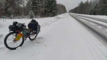 La bicicleta de cicloturismo autosuficiente de Xavi