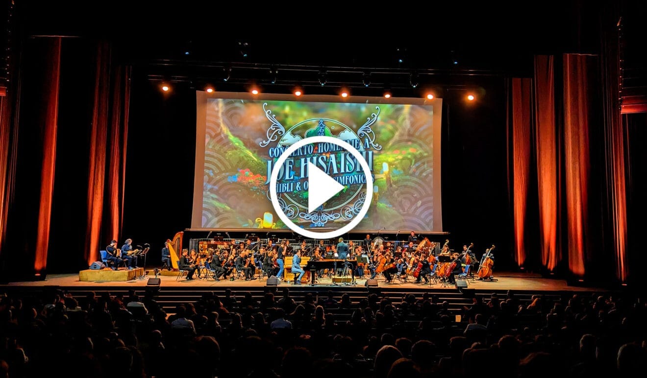 La Universal Symphony Orchestra en el Concierto Homenaje a Joe Hisaishi Ghibli y obras sinfónicas en Barcelona (vídeo)