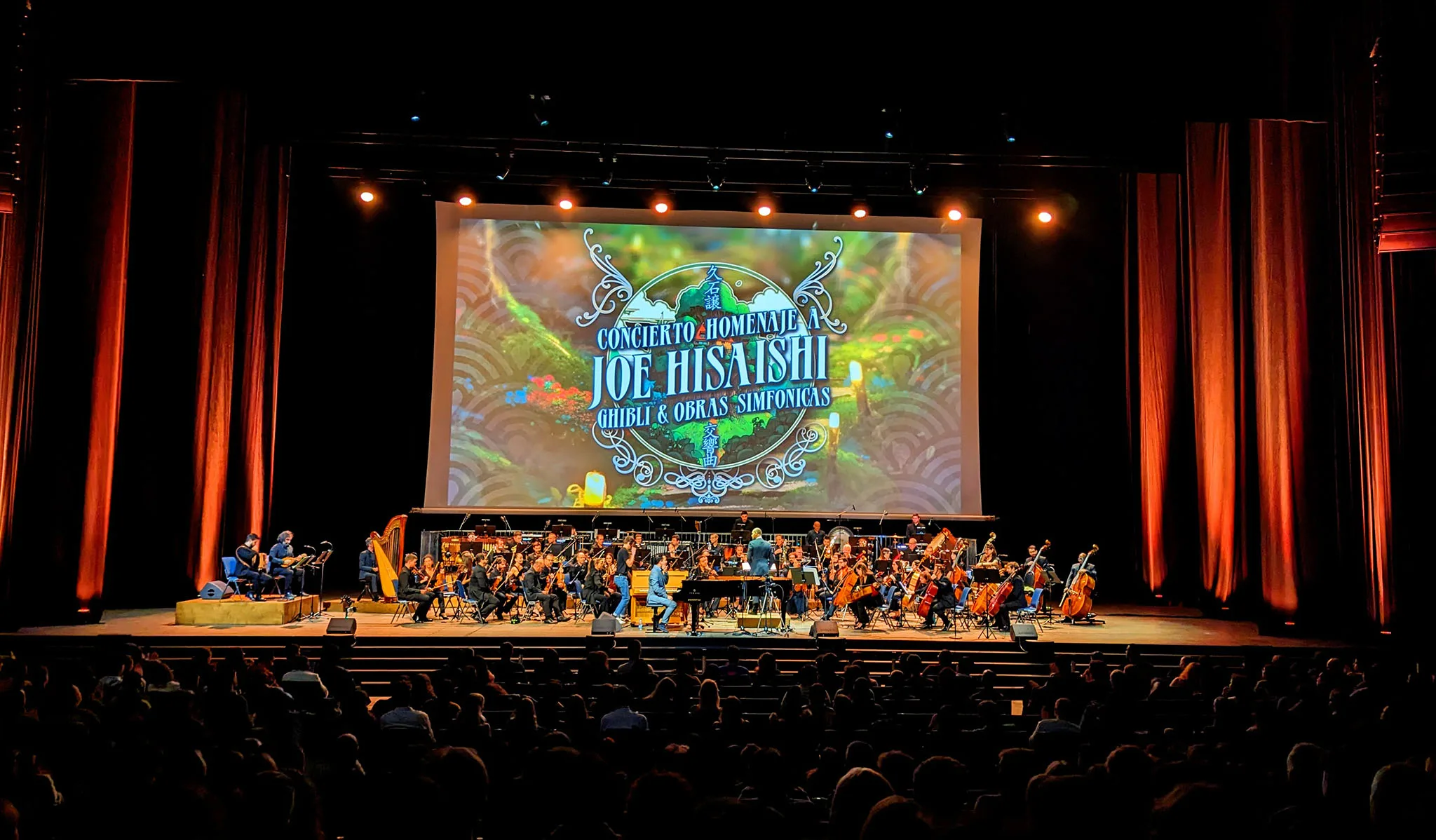 la universal symphony orchestra en el concierto homenaje a joe hisaishi ghibli y obras sinfonicas en barcelona