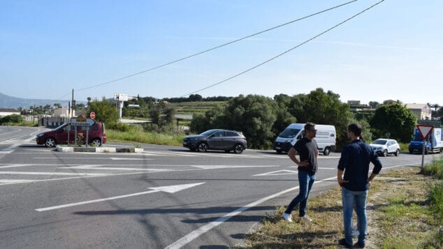 Imagen: Lugar donde irá ubicada la futura rotonda