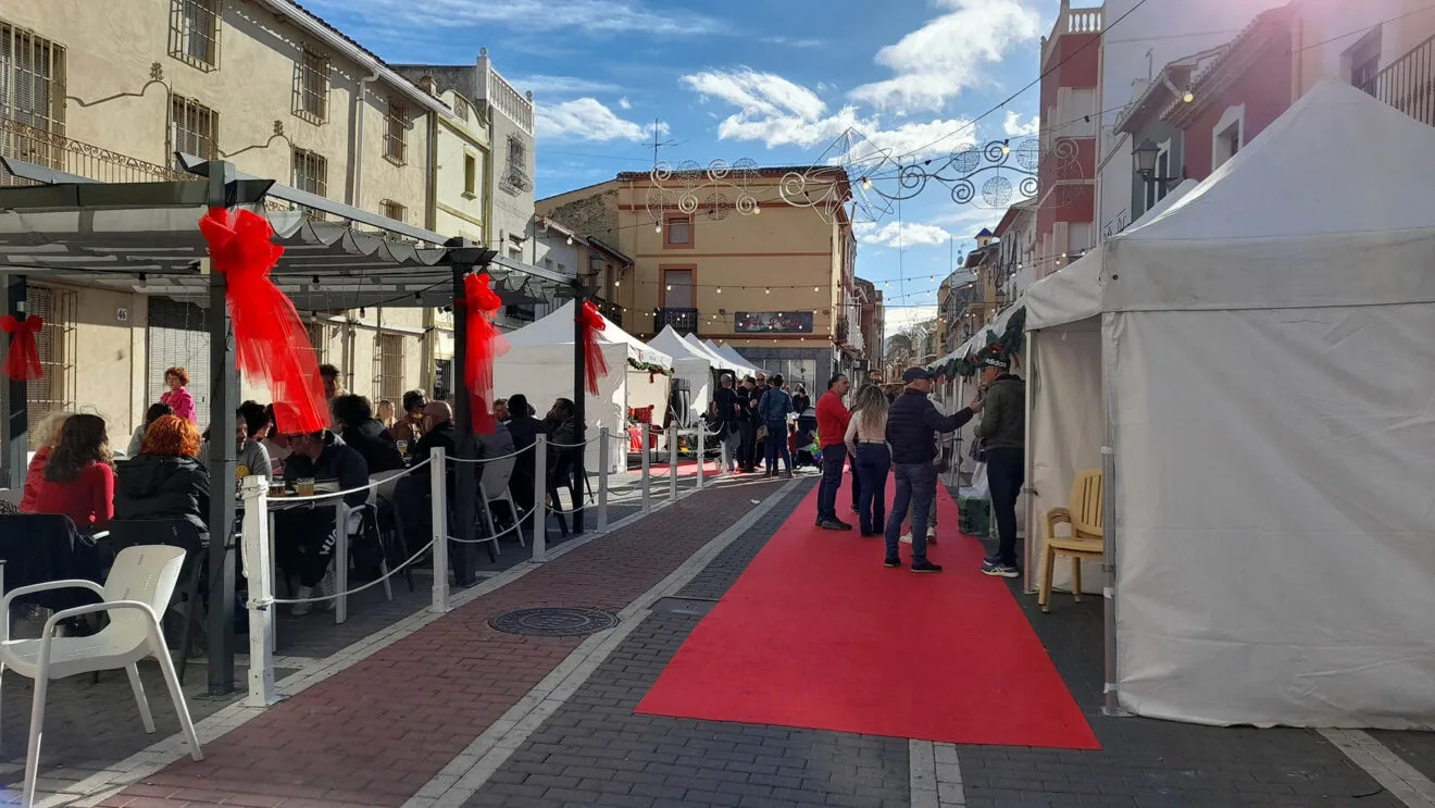 Mañana en el Mercat de Nadal del Verger de 2023