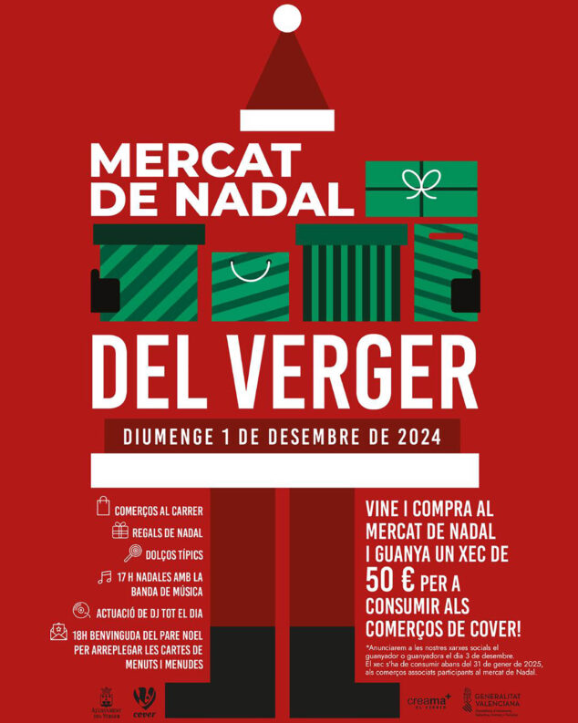 Imagen: Mercat de Nadal del Verger 2024