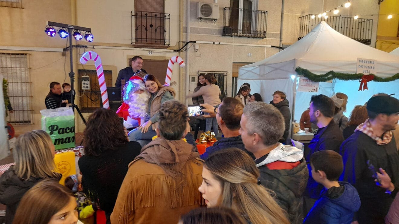Papá Noel en El Verger en 2023