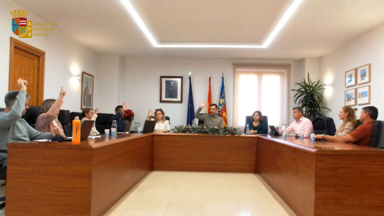 Pleno ordinario de Benitatxell en diciembre