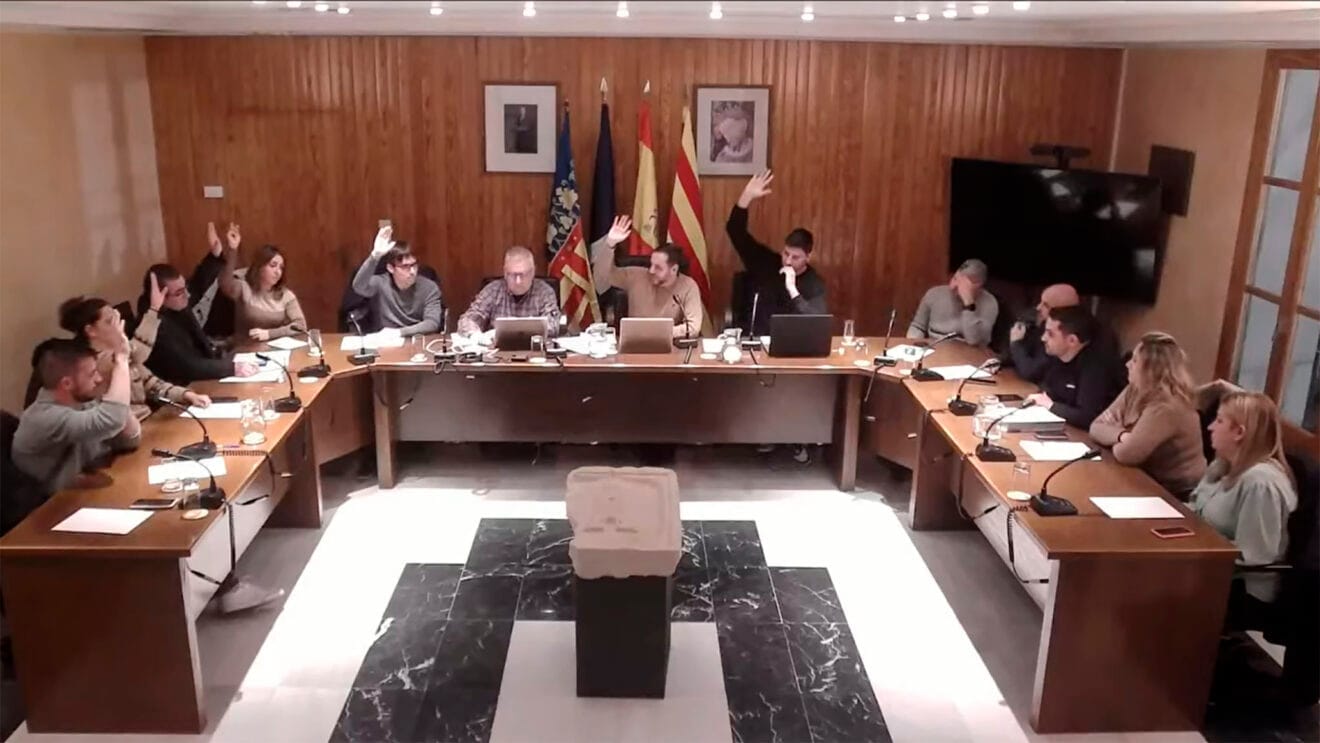 Pleno ordinario de Ondara en diciembre