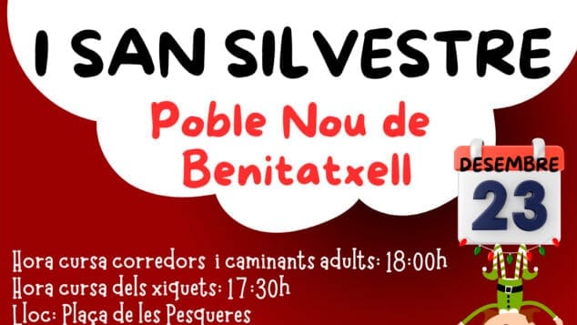 primera carrera san silvestre en benitatxell