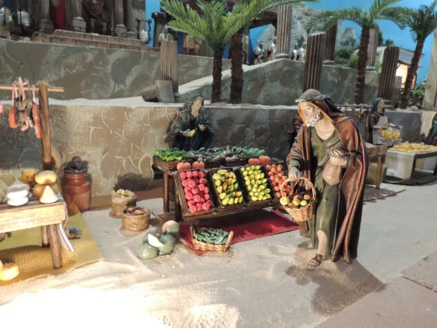 Belén monumental en El Verger: ubicación, horarios de visita e historia 9 puesto de fruta y verdura en el belen del verger