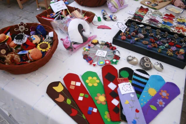 Imagen: Puesto del Mercado de Navidad en Benissa de 2013