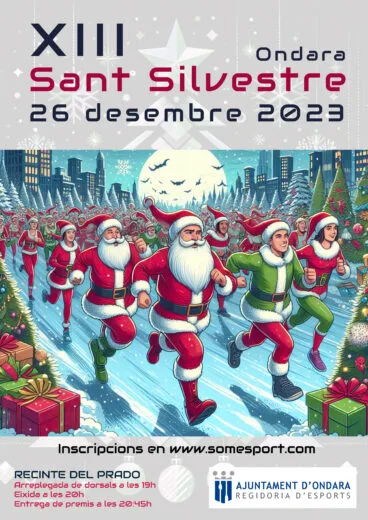 Cartel de la San Silvestre Ondara 2023