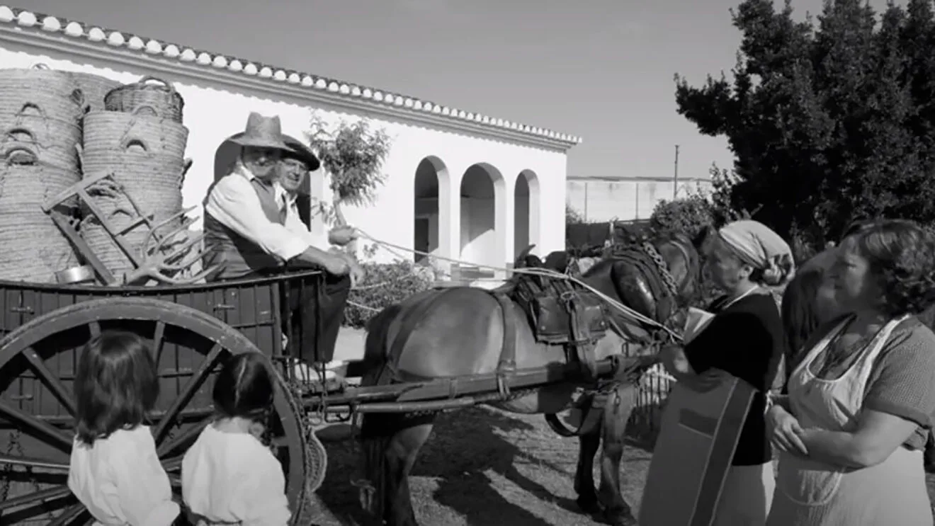 Una de las escenas del cortometraje 'Barxeres'