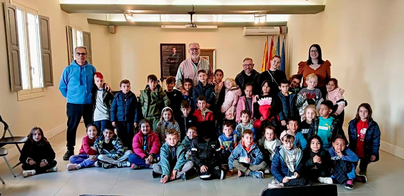 Visita del CEIP L’Alfàs de Pedreguer al Ayuntamiento