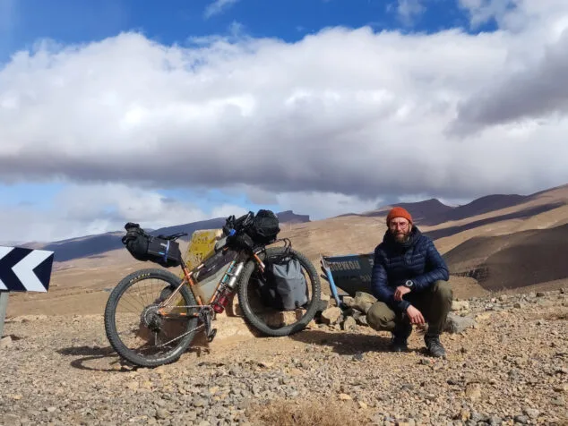 Um sonho sobre rodas: como um aventureiro de Pedreguer fez do cicloturismo seu estilo de vida 6 Imagem: Xavi Escrivá Durà