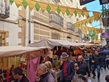 Ambiente del mercado medieval de Benissa 2024 07