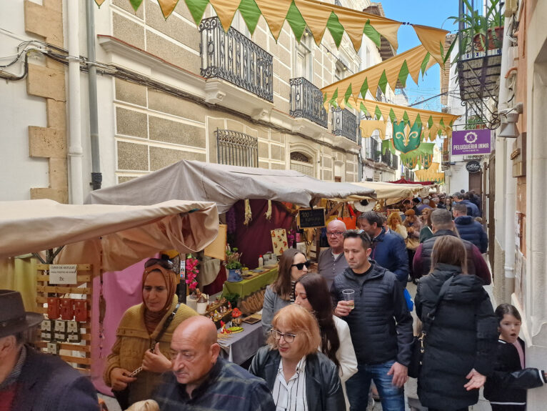 Ambiente del mercado medieval de Benissa 2024 10