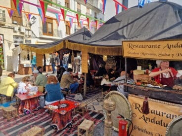 Ambiente del mercado medieval de Benissa 2024 15