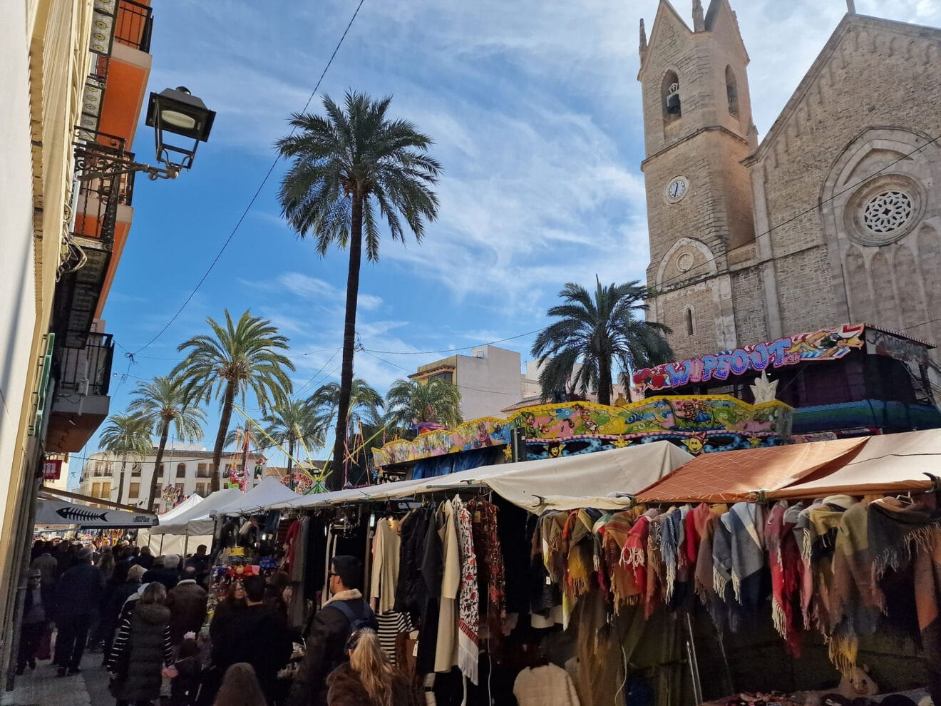 Ambiente del mercado medieval de Benissa 2024 17