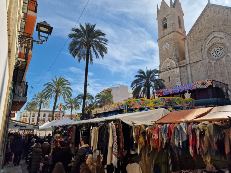 Ambiente del mercado medieval de Benissa 2024 17