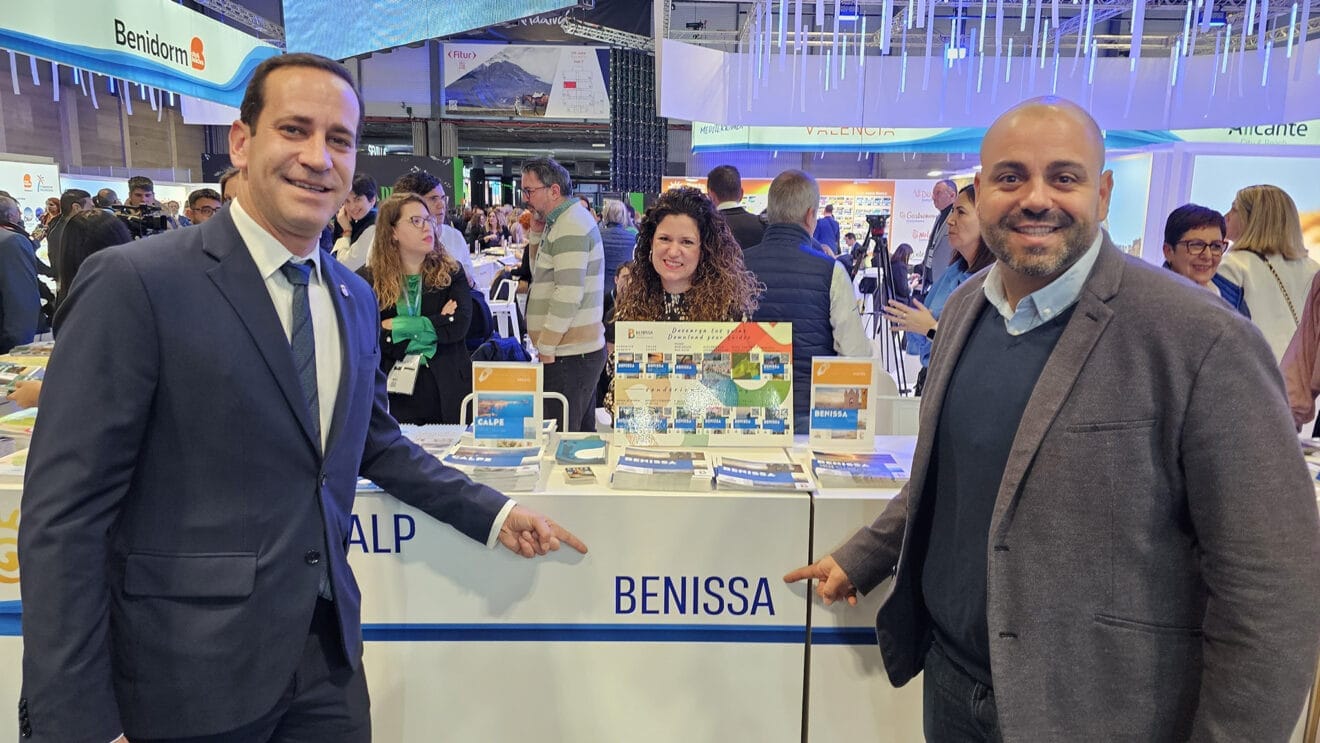 Arturo Poquet y Jorge Ivars en Fitur 2024