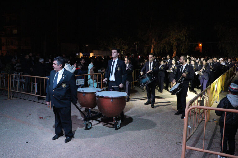 Banda Unión Musical de Gata en el Misteri de Reis