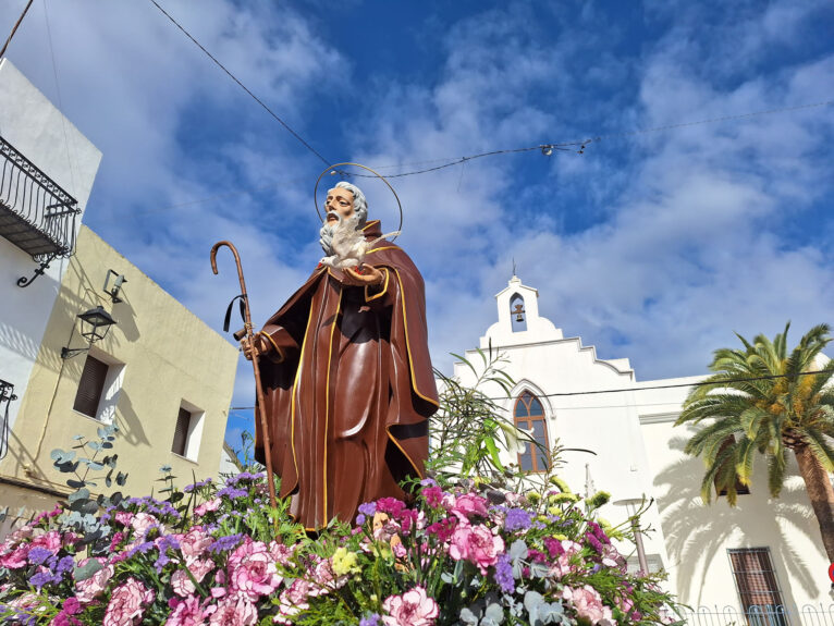 Bendición de animales por Sant Antoni en Benissa 2024 03