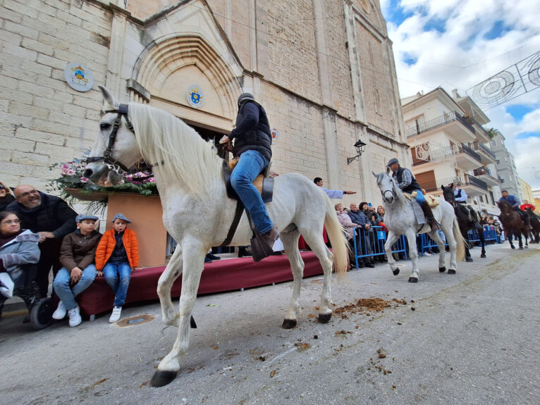 Bendición de animales por Sant Antoni en Benissa 2024 103