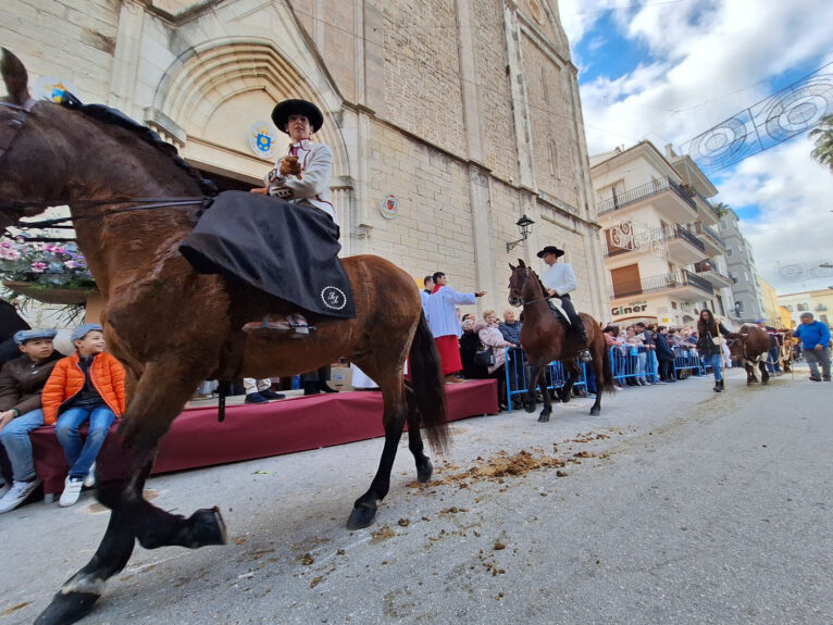 Bendición de animales por Sant Antoni en Benissa 2024 114