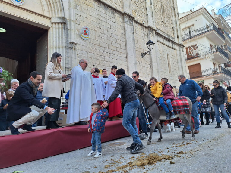 Bendición de animales por Sant Antoni en Benissa 2024 118