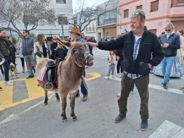 Bendición de animales por Sant Antoni en Benissa 2024 25