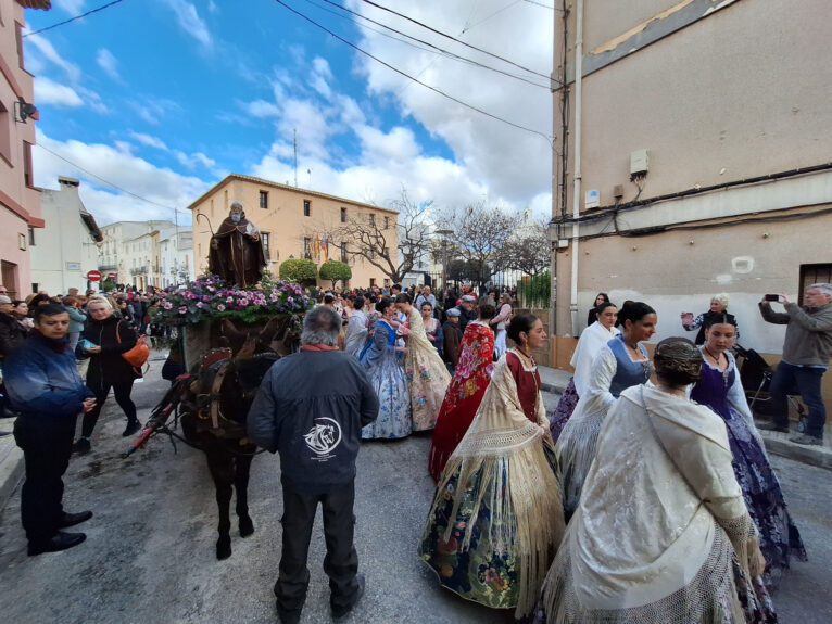 Bendición de animales por Sant Antoni en Benissa 2024 30