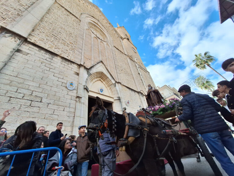 Bendición de animales por Sant Antoni en Benissa 2024 62