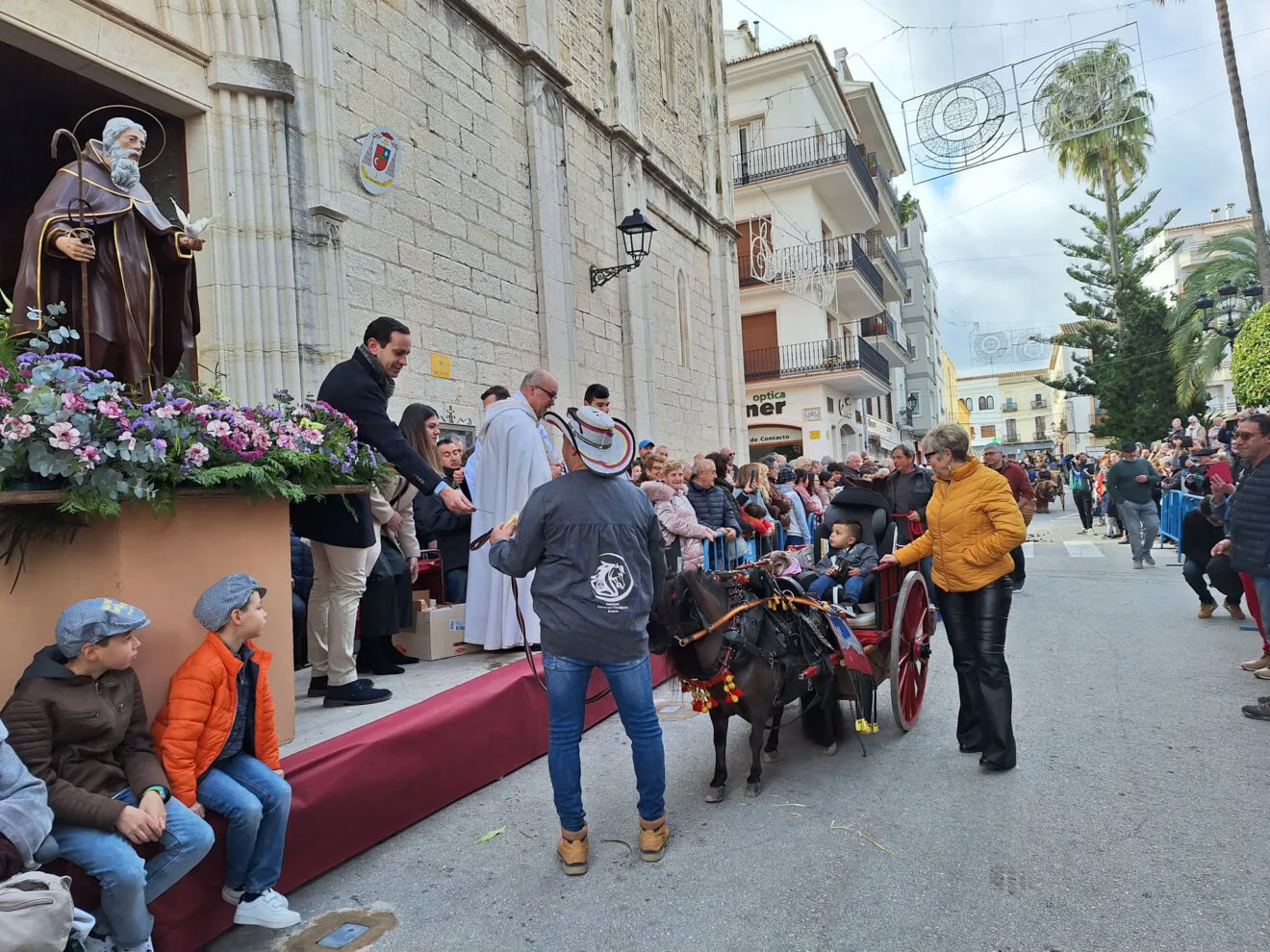 Bendición de animales por Sant Antoni en Benissa 2024 71