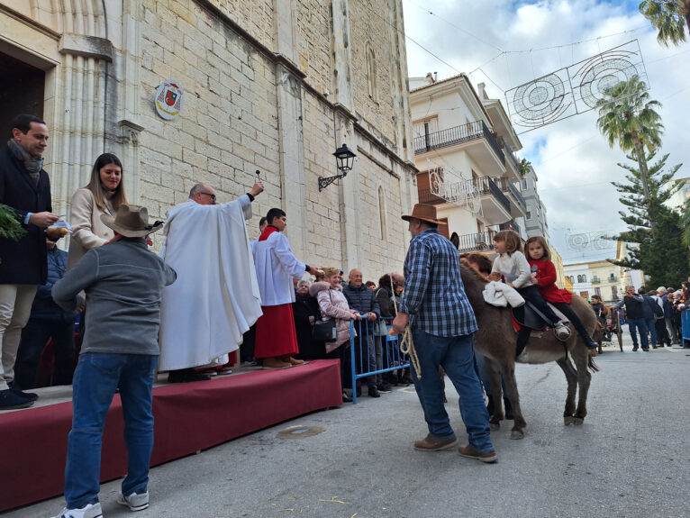 Bendición de animales por Sant Antoni en Benissa 2024 74