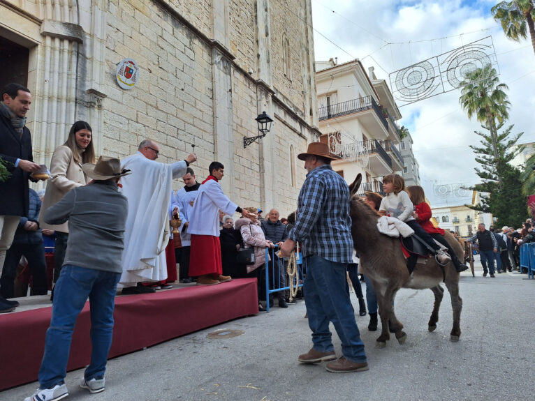 Bendición de animales por Sant Antoni en Benissa 2024 75