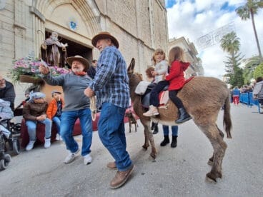 Bendición de animales por Sant Antoni en Benissa 2024 76