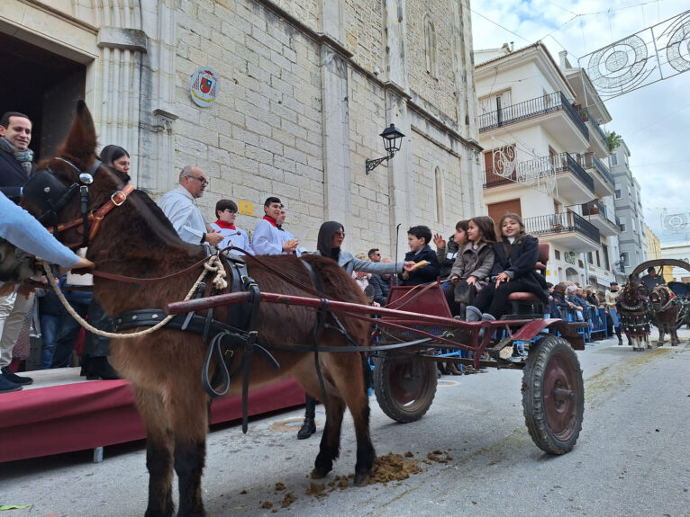 Bendición de animales por Sant Antoni en Benissa 2024 89