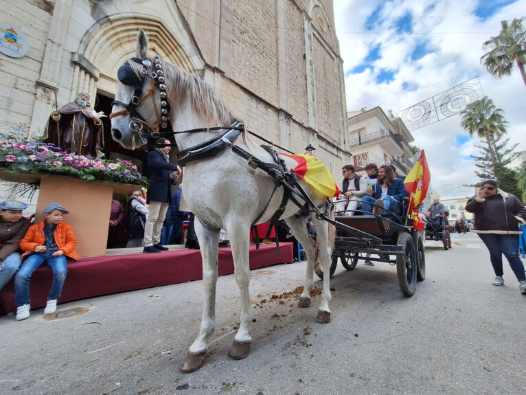 Bendición de animales por Sant Antoni en Benissa 2024 95