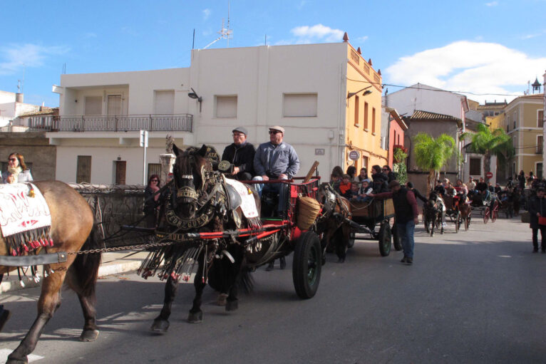 Bendición de animales por Sant Antoni en Ondara en 2024 06