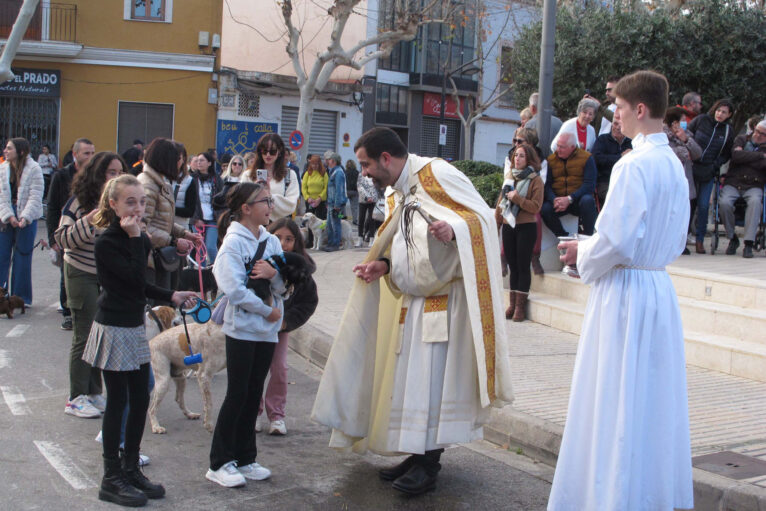 Bendición de animales por Sant Antoni en Ondara en 2024 19